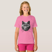 Cat Face T-Shirt (Vorne ganz)