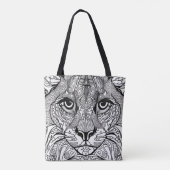 Cat Face Tasche (Rückseite)