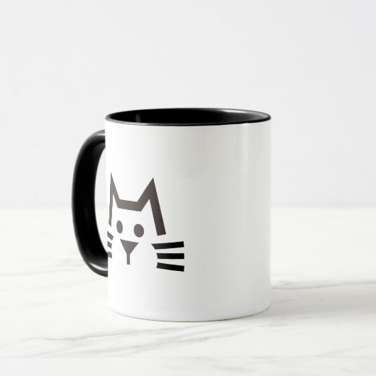 Cat-Face Tasse (Vorderseite Links)