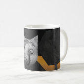 Cat-face-Tasse Kaffeetasse (VorderseiteRechts)