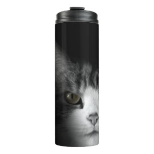 Cat Face Tumbler Thermosbecher