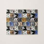 Cat Faces Collage Puzzle (Horizontal)