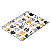 Cat Faces| Niedliche, sonnige und angelogene Katze Notizblock (Linke Seite)