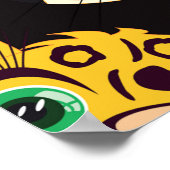 Cat Faces Poster (Ecke)