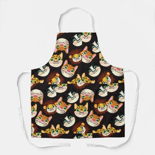 Cat Faces Schürze (Vorderseite)