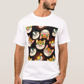 Cat Faces T-Shirt (Vorderseite)