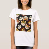 Cat Faces T-Shirt (Vorderseite)