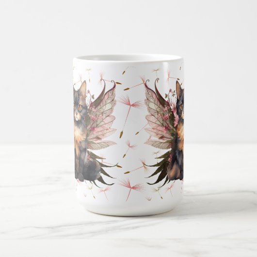 Cat Fairy Kaffeetasse (Mittel)