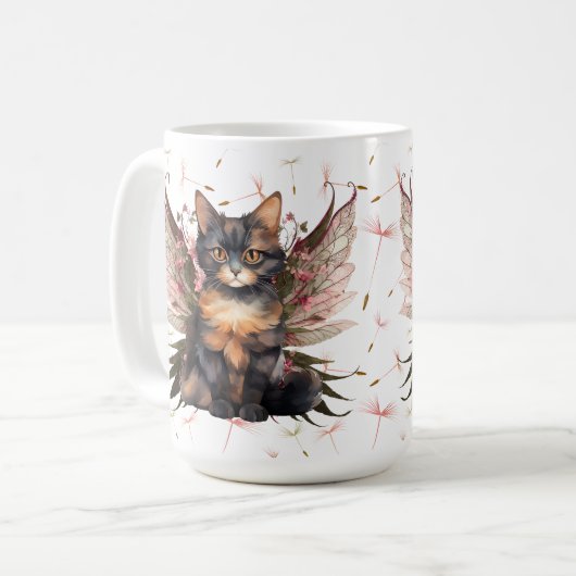 Cat Fairy Kaffeetasse (Vorderseite Links)