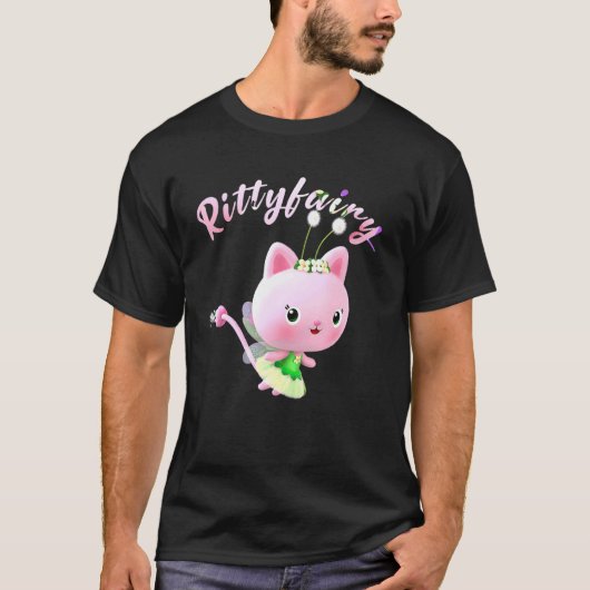 Cat-Fairy-Liebe T-Shirt (Vorderseite)