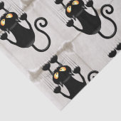 Cat Falldown lustige Zeichentrickfigur Seidenpapier (Detail)