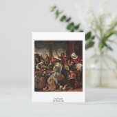 Cat Family by Steen Jan Postkarte (Stehend Vorderseite)