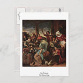 Cat Family by Steen Jan Postkarte (Vorne/Hinten)