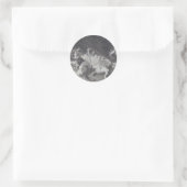 Cat Family Runder Aufkleber (Tasche)