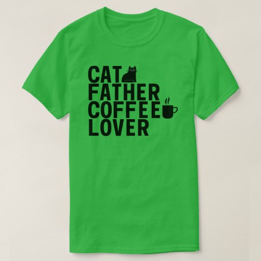 Cat Father T-Shirt (Design vorne)