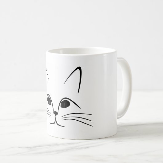 CAT-FELD KAFFEETASSE (VorderseiteRechts)