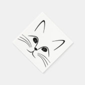 CAT-FELD SERVIETTE (Ecke)