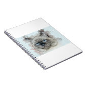 Cat Feline Kitten Pet Head Rag Doll Cat Niedlich Notizblock (Rechte Seite)