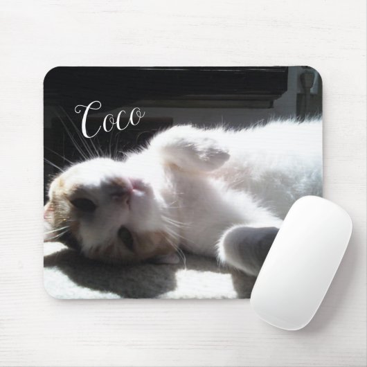 Cat Feline Mouse Pad! Mousepad (Mit Mouse)