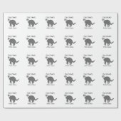 Cat Felis Catus Geschenkpapier (Flach)