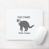 Cat Felis Catus Mousepad (Mit Mouse)
