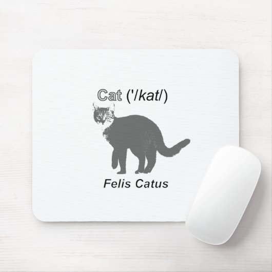 Cat Felis Catus Mousepad (Mit Mouse)