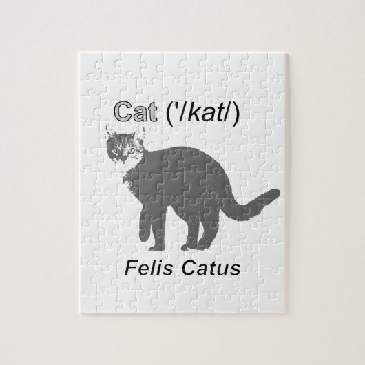 Cat Felis Catus Puzzle (Vertikal)
