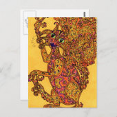 Cat Fire Fairy Postkarte (Vorne/Hinten)
