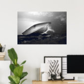 Cat Fish Blues Print Poster (Heimbüro)