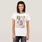 Cat Fish Cactus Meow Paws T - Shirt (Vorne ganz)
