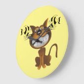 Cat Fish Clock Große Wanduhr (Winkel)