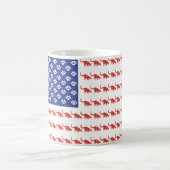 Cat-Flag-T-Shirt Kaffeetasse (Mittel)
