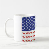 Cat-Flag-T-Shirt Kaffeetasse (Links)