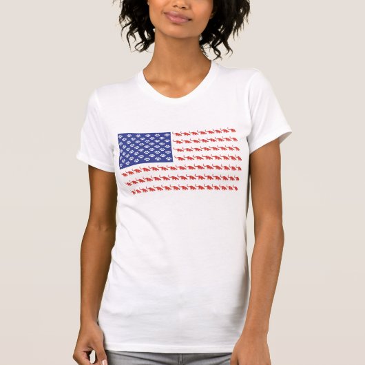 Cat-Flag-T-Shirt T-Shirt (Vorderseite)
