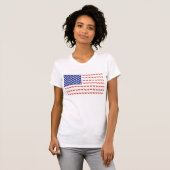 Cat-Flag-T-Shirt T-Shirt (Vorne ganz)