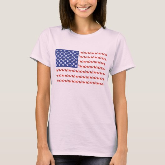 Cat-Flag-T-Shirt T-Shirt (Vorderseite)