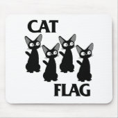 CAT-FLAGGE 2 MOUSEPAD (Vorne)