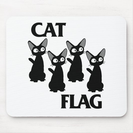CAT-FLAGGE 2 MOUSEPAD (Vorne)