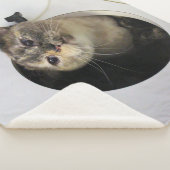 Cat Fleece Blanket Sherpadecke (3/4)