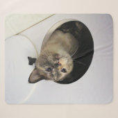 Cat Fleece Blanket Sherpadecke (Vorderseite (Horizontal))