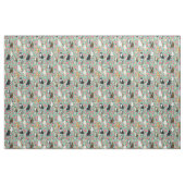 Cat Florals Fabrik Stoff (Fat Quarter (45,7 x 55,9 cm))