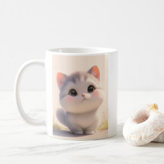 Cat Fluffy Schwanzes Kaffeetasse