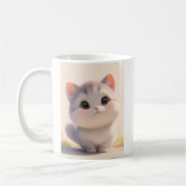 Cat Fluffy Schwanzes Kaffeetasse (Links)