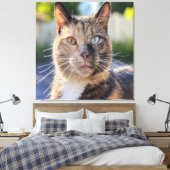 Cat-Foto anpassen hinzufügen Leinwanddruck (Insitu (Schlafzimmer))