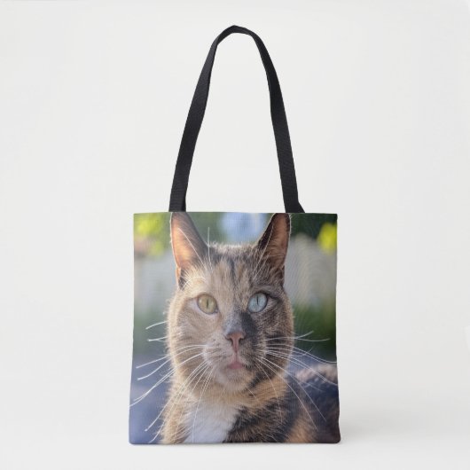 Cat-Foto anpassen hinzufügen Tasche (Vorderseite)