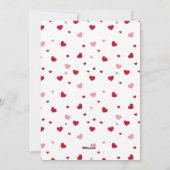 Cat Foto Benutzerdefinierte Valentintagskarte Feiertagskarte (Rückseite)