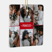 Cat Foto Collage Mit Monogramm Keramikornament (Rechts)