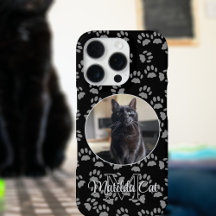 Cat Foto Druckmuster Personalisiert
