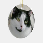 Cat Foto Keramik Ornament (Rechts)