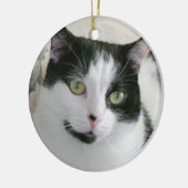 Cat Foto Keramik Ornament (Links)
